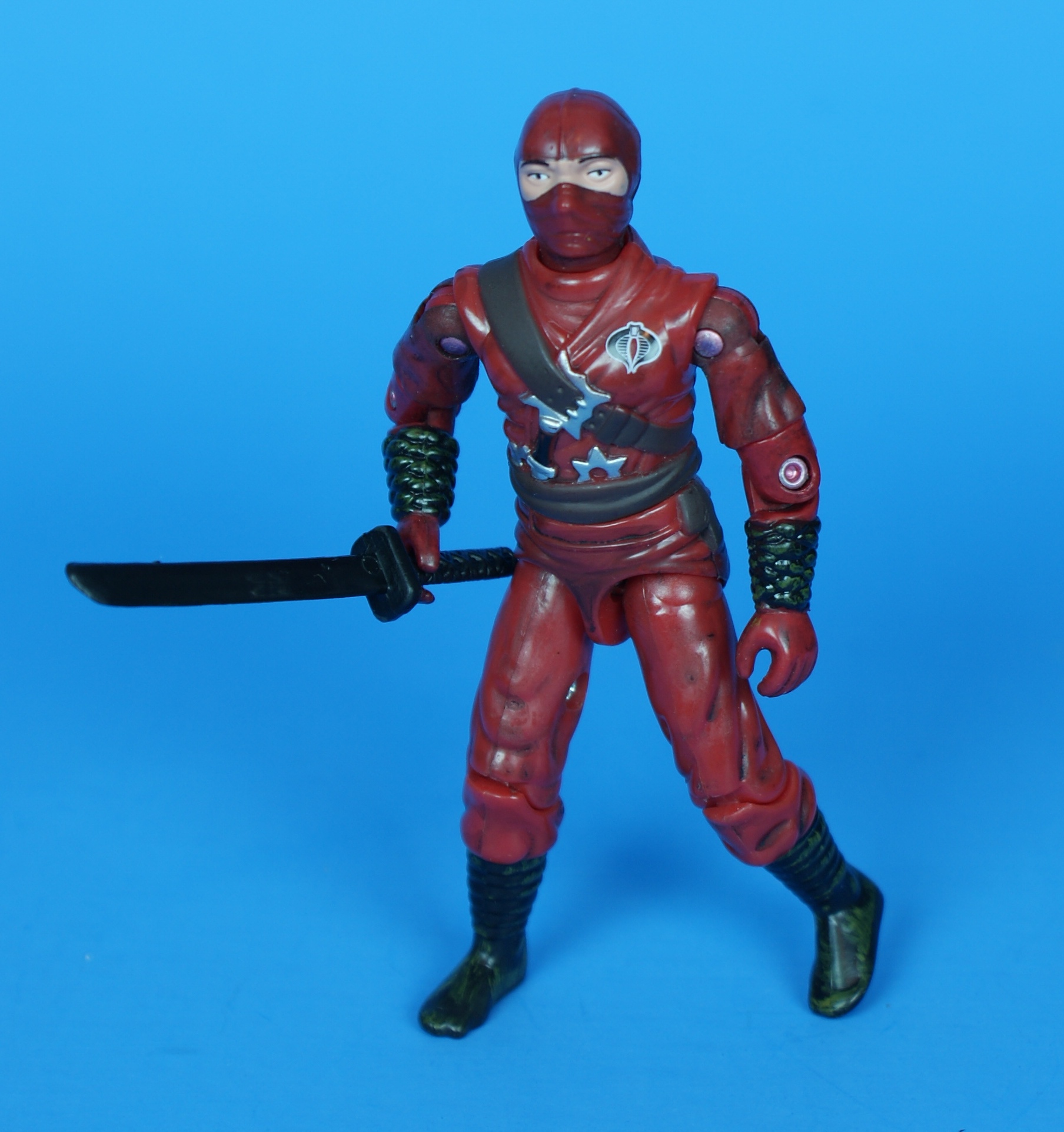 red ninja figure