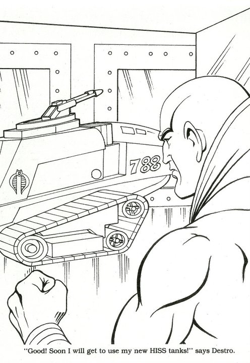 Coloring Time: Destro’s HISS Tanks